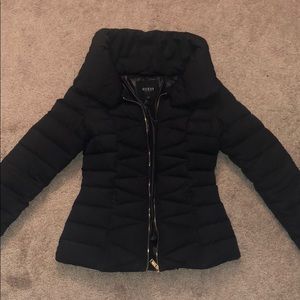 Guess Down Feather Puffer Coat